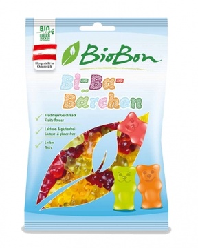 Bio gumové bonbony  medvídci 100g BioBon 
